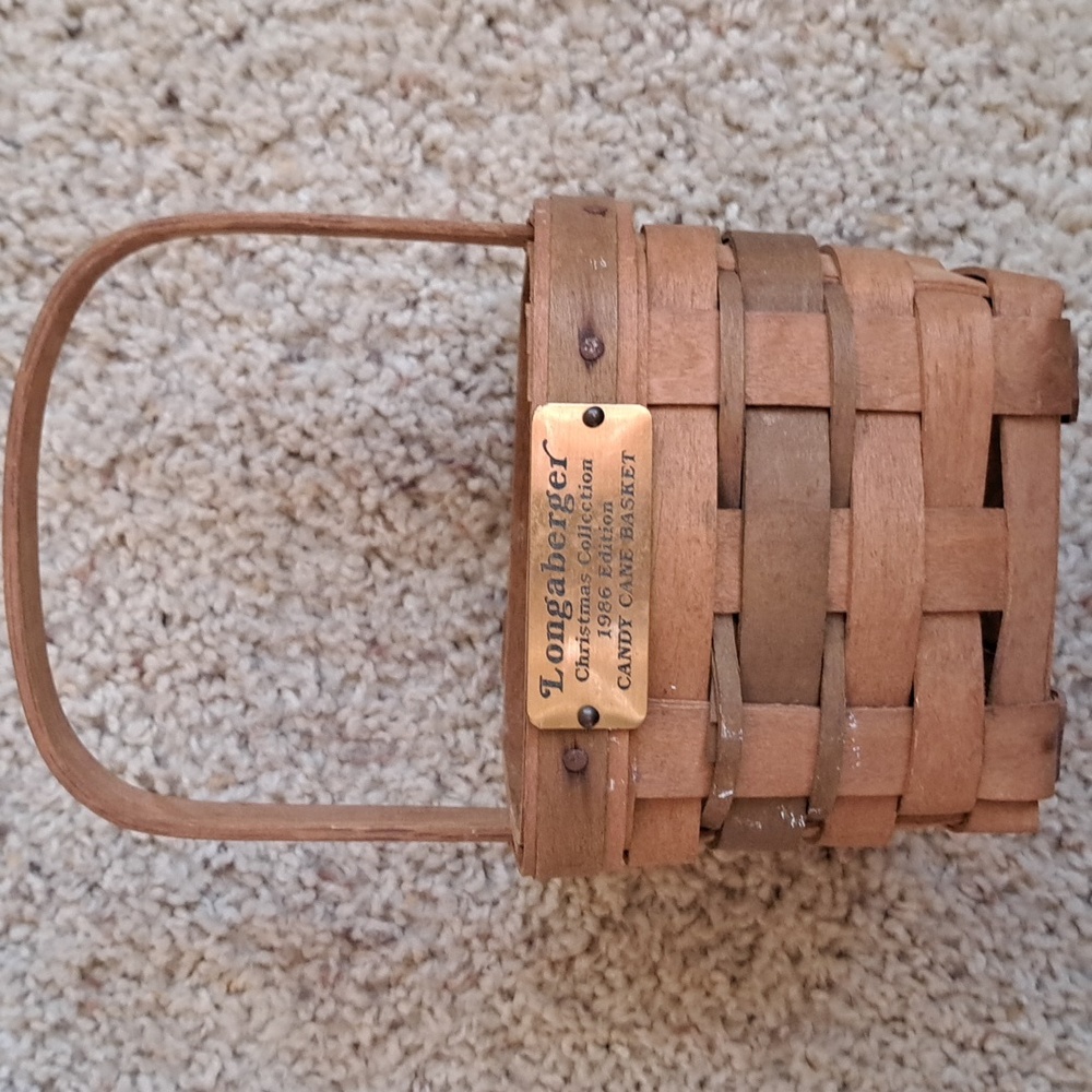 Longaberger Christmas Collection 1986 Basket